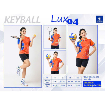 BÓNG CHUYỀN NAM NỮ KEYBALL LUX04